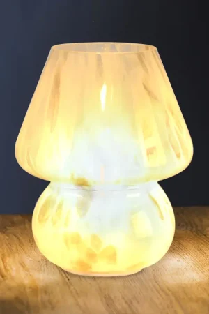 Lampe de table lumineuse à LED 'Smoky' Dernière Chance